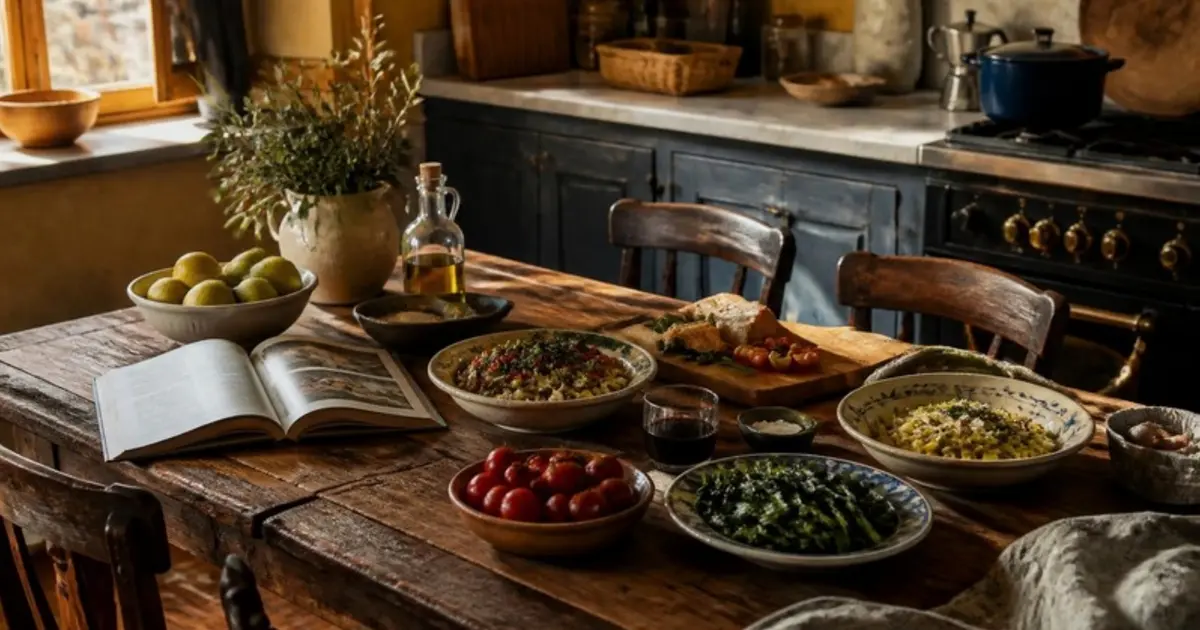 Bright plated gourmet dish for gourmet food recipes